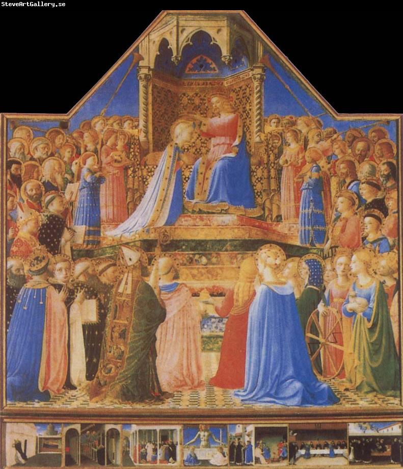 Fra Angelico The Coronation of the Virgin